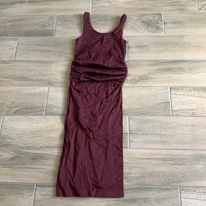 Mindo burgundy dress